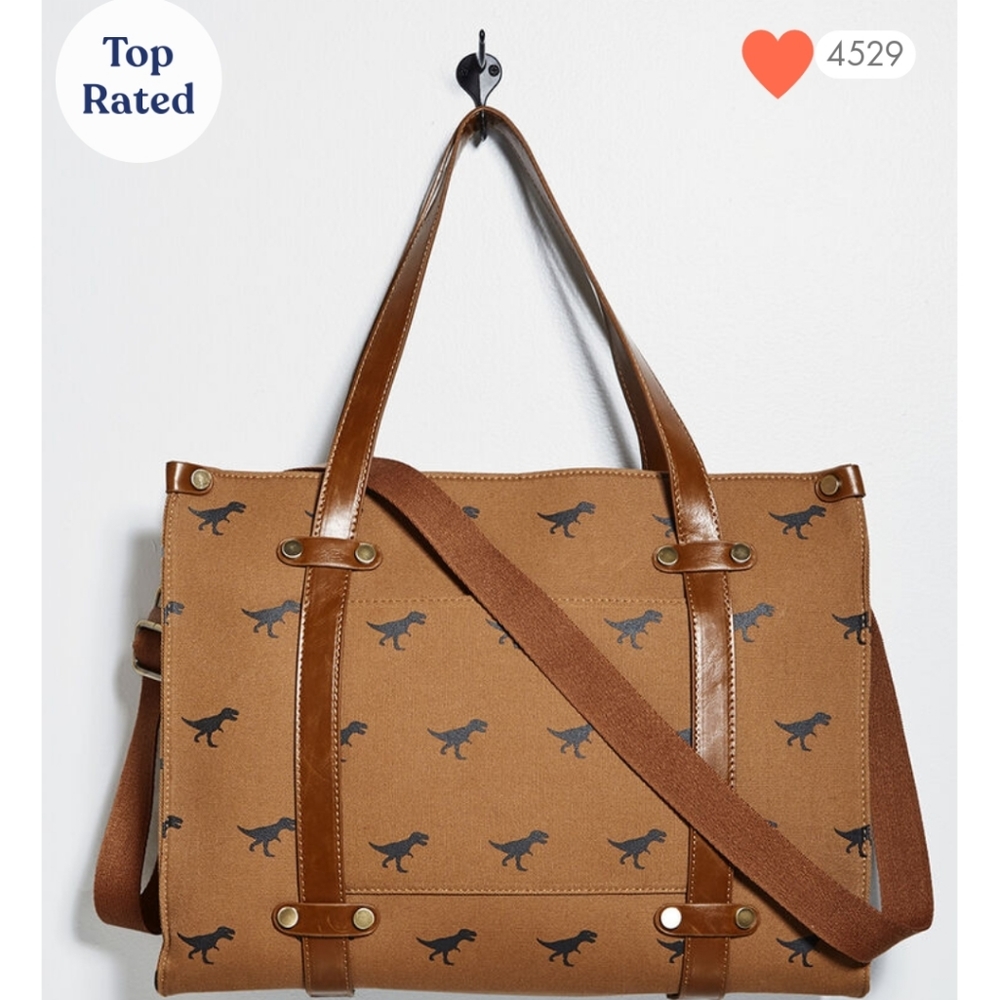 ModCloth Dinosaur Messenger Bag